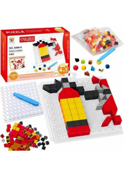 Puzzle DIY mozaika straży pożarnej 128el