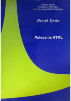 Polecenia HTML