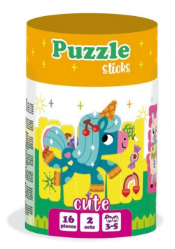 Puzzle sticks. Cute