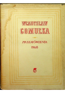 Przemówienia  1968