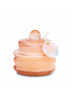 Świeca sojowa szklana Beam Pink Violet Vanilla 85g