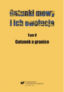 Gatunki mowy i ich ewolucja Tom V