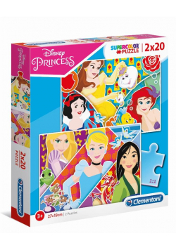 Puzzle 2x20 Super Color Prnicess