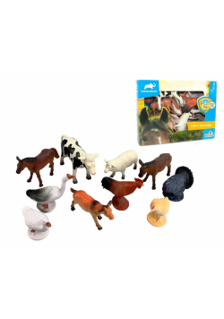 Zwierzęta wiejskie 10szt Animal Planet