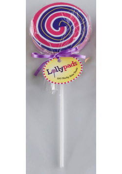 Lollypads - Lizak - karteczki samoprzylepne fioletowe