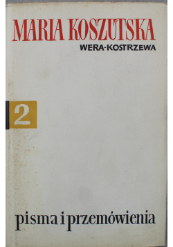 Pisma i przemówienia Tom II