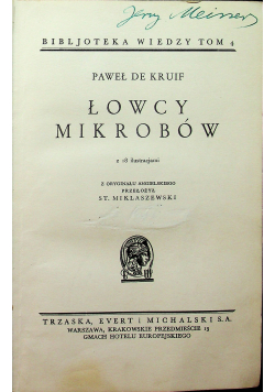 Łowcy mikrobów 1930 r.