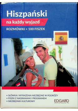 Hiszpański na każdy wyjazd Rozmówki + 100 fiszek