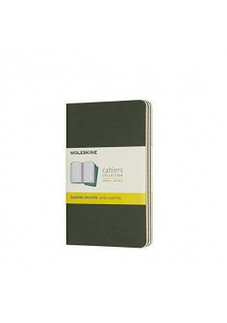 Zestaw 3 zeszytów Cahier Journals 9x14 kratka