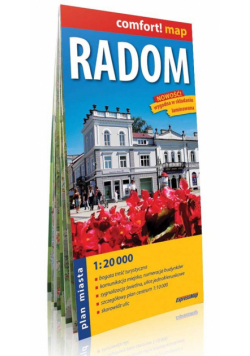 Radom plan miasta 1:20 000