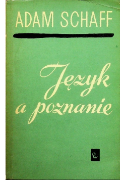 Język a poznanie