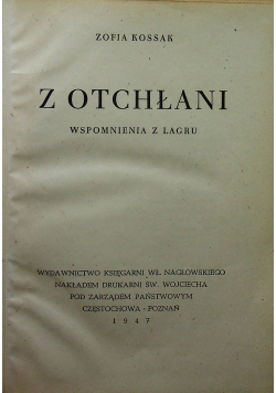 Z Otchłani 1947 r.