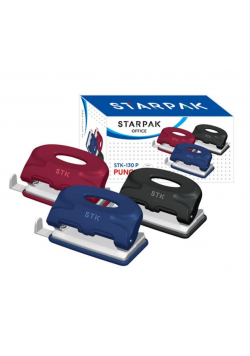 Dziurkacz plastikowy ready STK-130 P granatowy