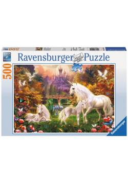 Puzzle 500 Magiczne jednorożce