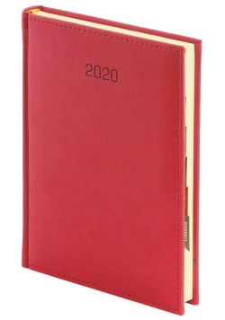 Kalendarz 2020 B5 Vivella Dzienny Czerwony