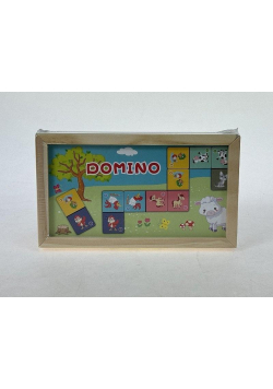 Domino drewniane Zwierzątka