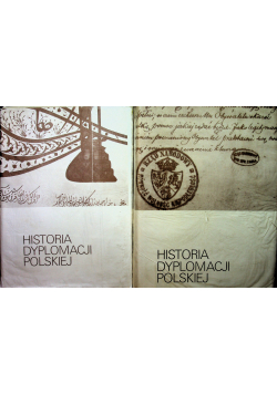 Historia dyplomacji polskiej 2 tomy