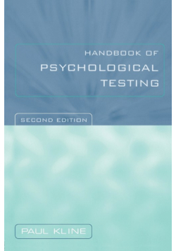 Handbook of Psychological Testing