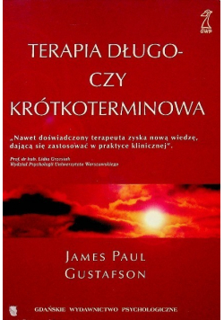 Terapia długo czy krótkoterminowa
