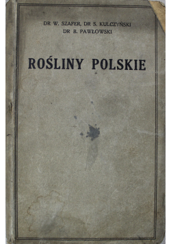Rośliny Polskie 1924 r.