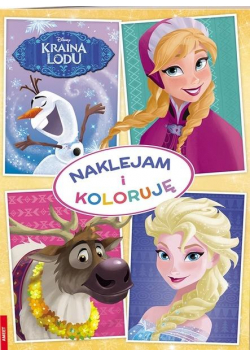 Kraina lodu. Naklejam i Koloruję