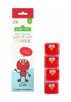 Kostki sensoryczne świecące w wodzie Elmo