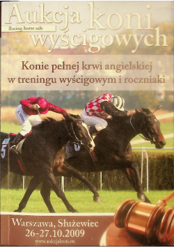 Aukcja koni wyścigowych
