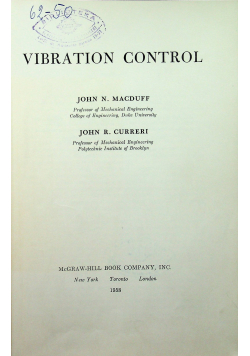 Vibration control