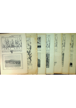 Orli lot 7 tomów 1923 r