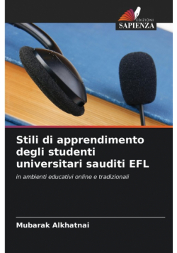 Stili di apprendimento degli studenti universitari sauditi EFL