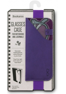 Bookaroo Glasses case - uchwyt na okulary - fioletowy