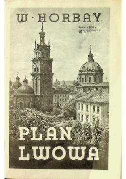 Plan Lwowa reprint z  1938 r