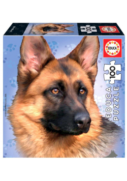 Puzzle 100 Psy - Owczarek niemiecki G3