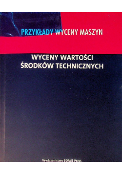 Podstawy Wyceny Wartości Środków Technicznych