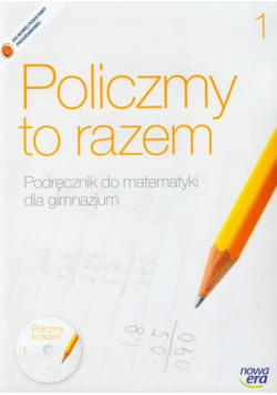 Janowicz Jerzy - Policzmy to razem 1 Podręcznik do matematyki z płytą CD