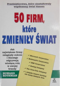 50 firm, które zmieniły świat