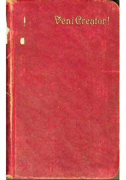 Veni creator nowenna i rozważania 1913 r.