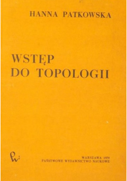 Wstęp do topologii