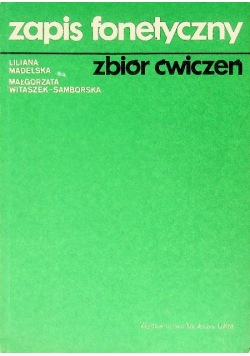 Zapis fonetyczny Zbiór ćwiczeń