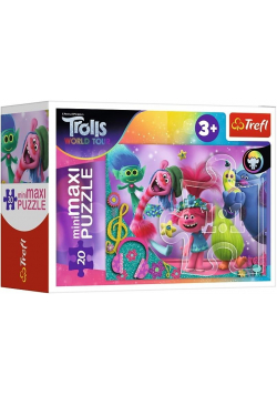 Puzzle 20 miniMaxi W muzycznym świecie Troli 4