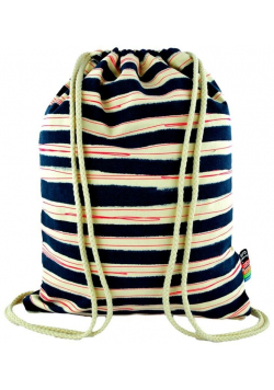 Plecak na sznurkach Stripes