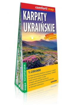 Comfort! map Karpaty Ukraińskie 1:250 000 mapa