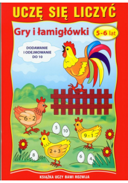 Uczę się liczyć Gry i łamigłowki 5-6 lat