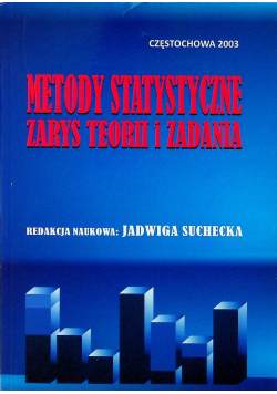Metody statystyczne zarys teorii i zadania
