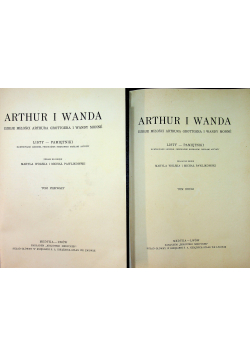 Arthur i Wanda 2 Tomy  1928 r.