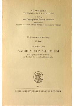 Sacrum Commercium