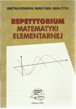 Repetytorium matematyki elementarnej
