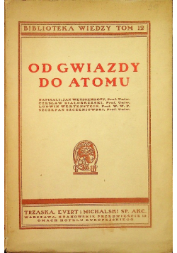 Od gwiazdy do Atomu 1933 r.