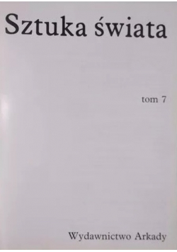 Sztuka świata arkady Tom 7