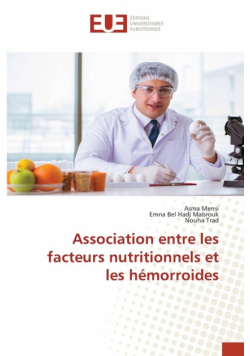 Association entre les facteurs nutritionnels et les hémorroides